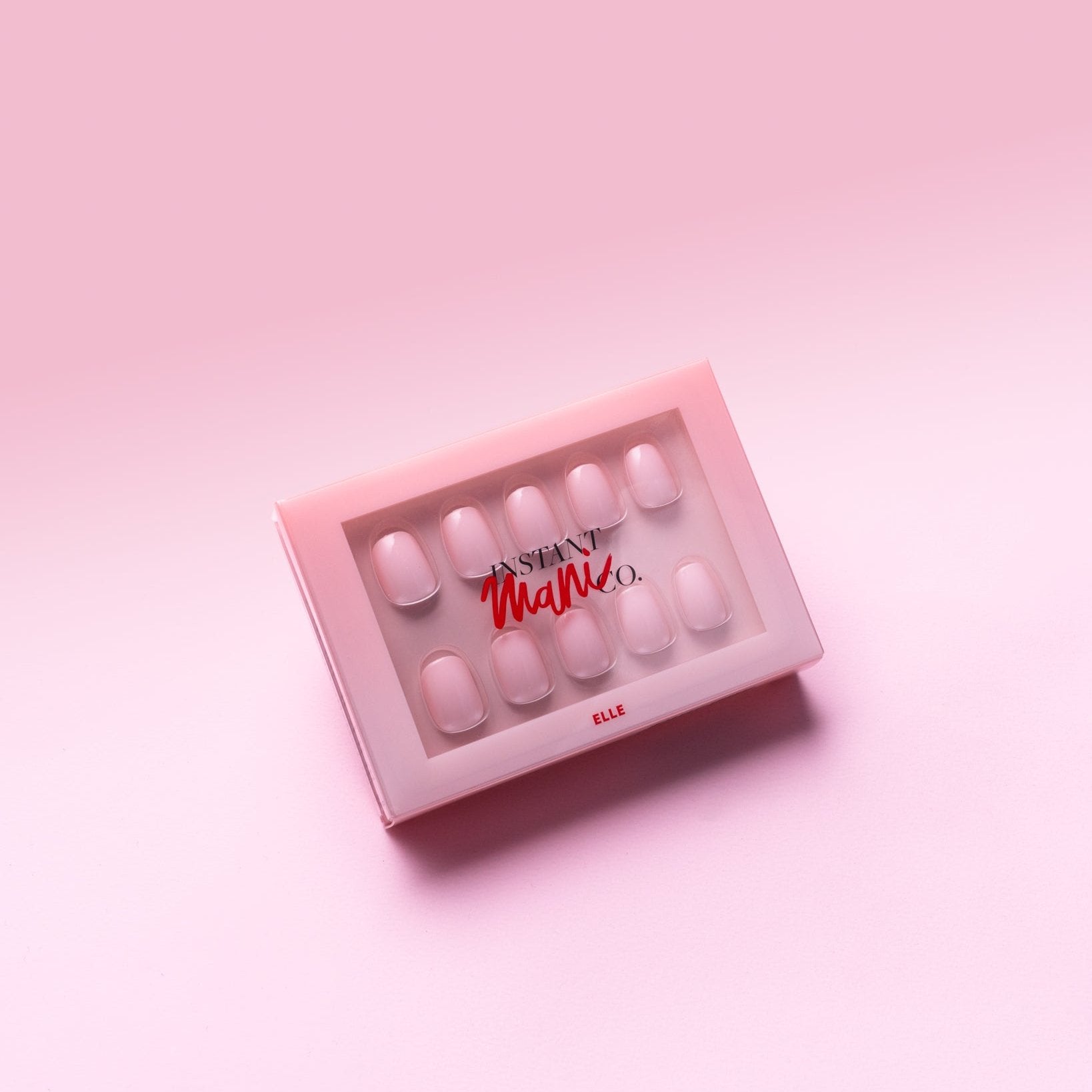 Instant Mani Co. Extra Short Pink Press on Nails