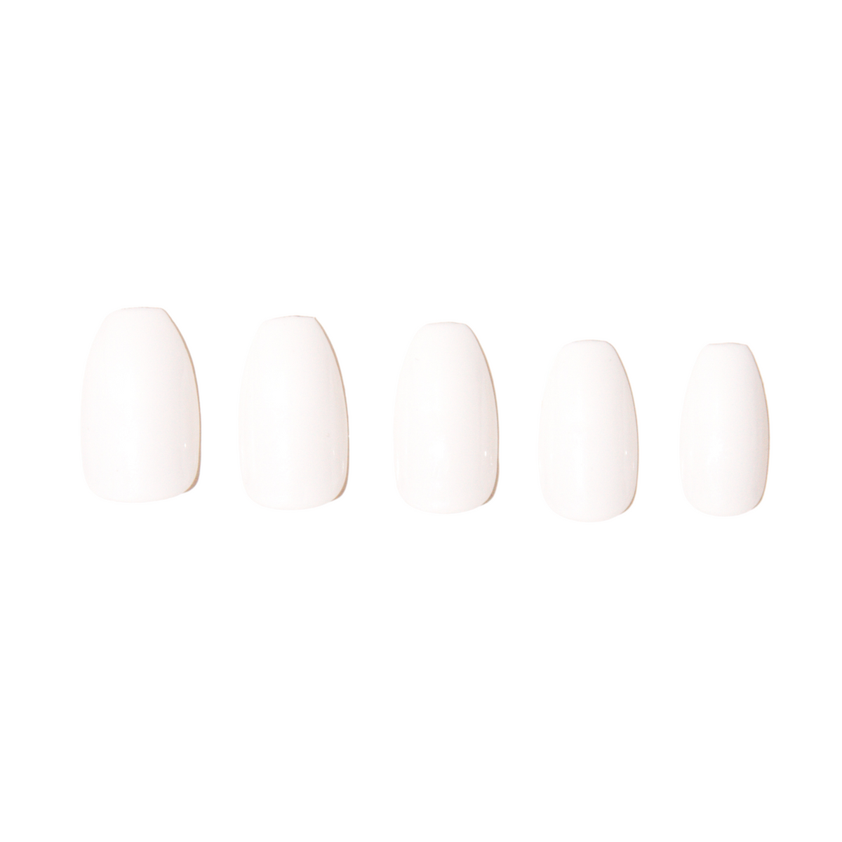 Instant Mani Daisy white press-on nails