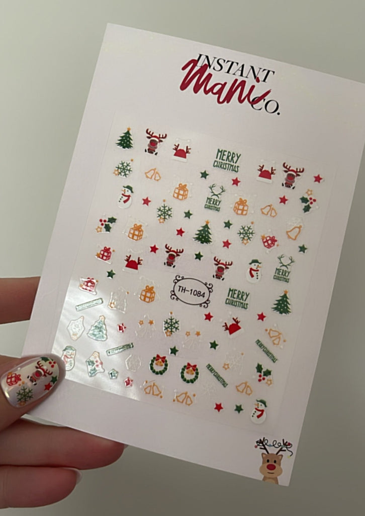 Christmas Stickers - Rudolf